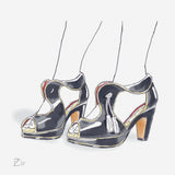 Edith - Black/gold