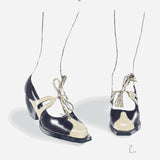 Ruth - Black/ivory