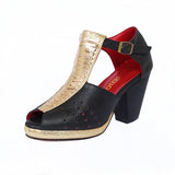 Lupita Medium - Black/Gold