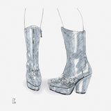 Ziggy - Silver - distressed & antiqued