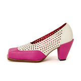 Betty - Fuchsia/ivory