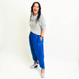 Lady Jane - Silver/cobalt