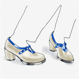 Nancy - Ivory/Cobalt