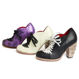 Suffragette - Purple Metallic - Antiqued