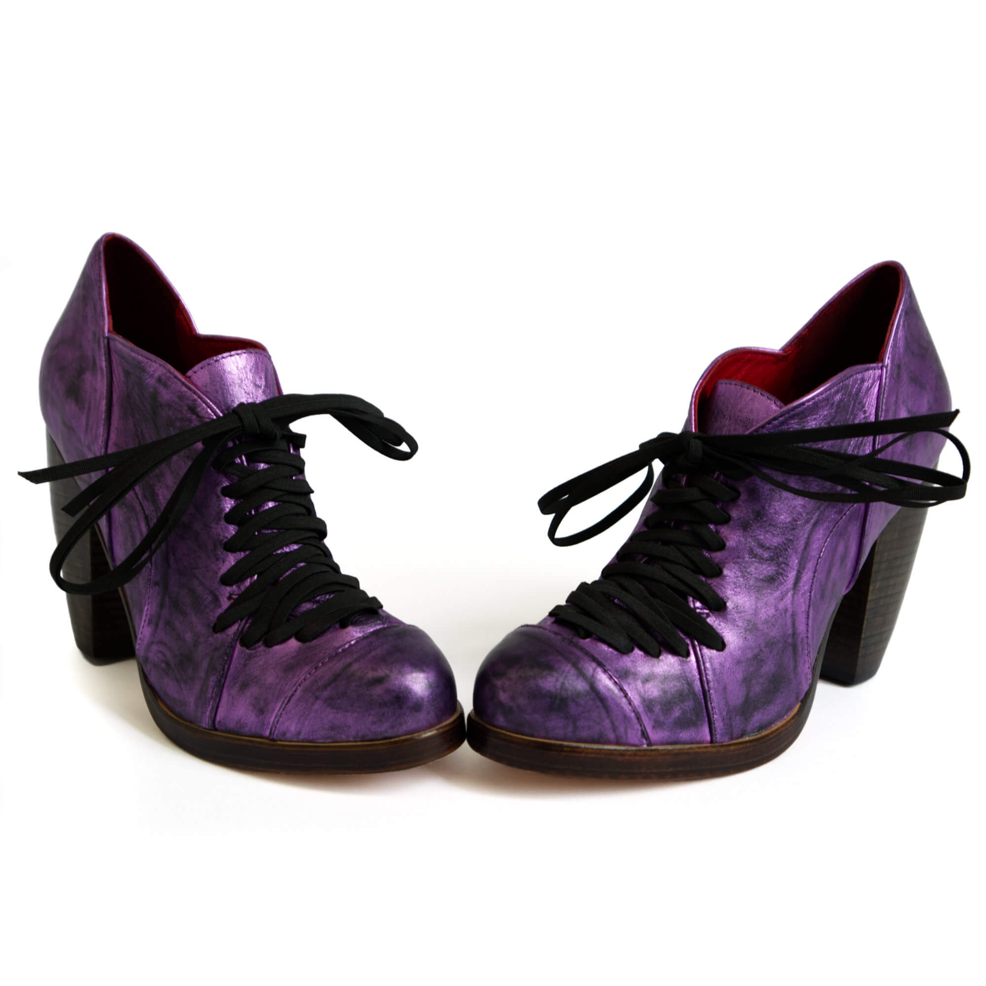 Suffragette - Purple Metallic - Antiqued