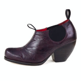 Marlene Ankle Boot - Oxblood - Antiqued
