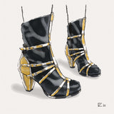 Ginger - Black/Gold